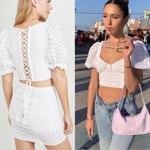 For Love And Lemons Sand Dollar Lace Up